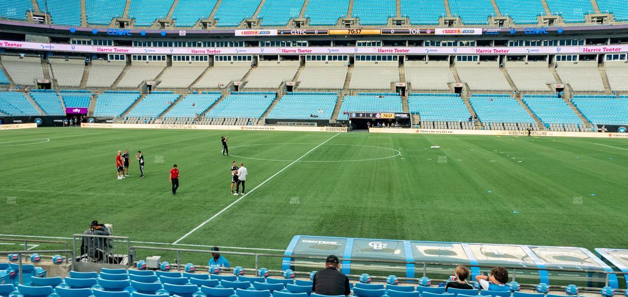 Bank of America Stadium - Section 131 Seat View