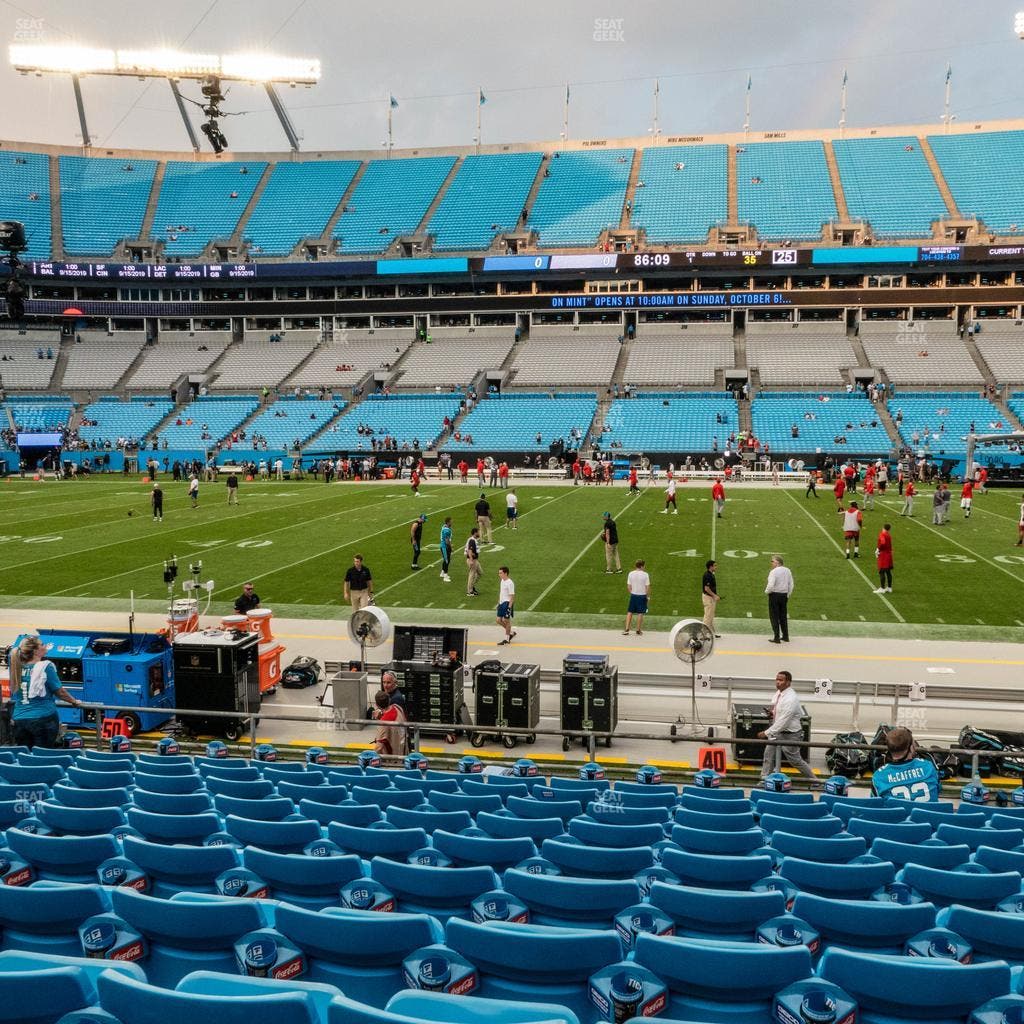 Bank of America Stadium - Section 131 Seat View