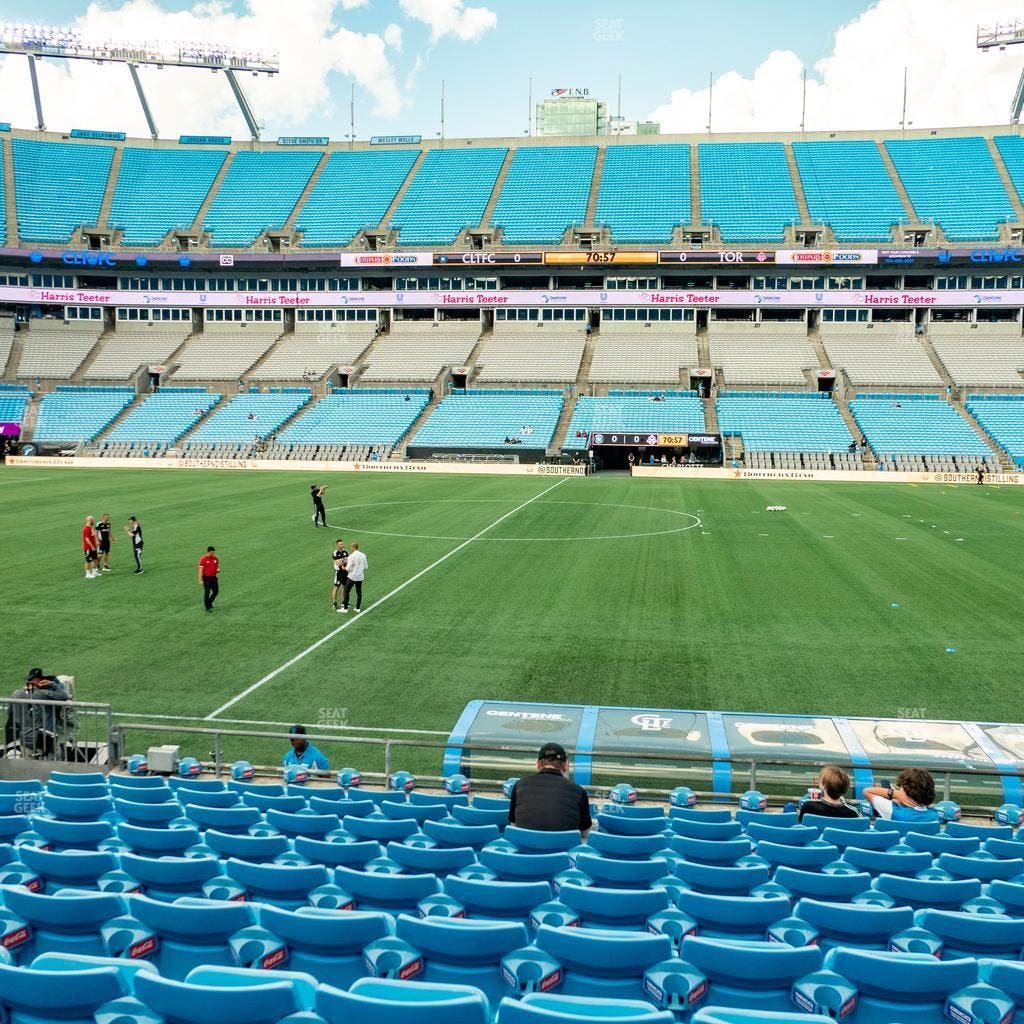 Bank of America Stadium - Section 131 Seat View