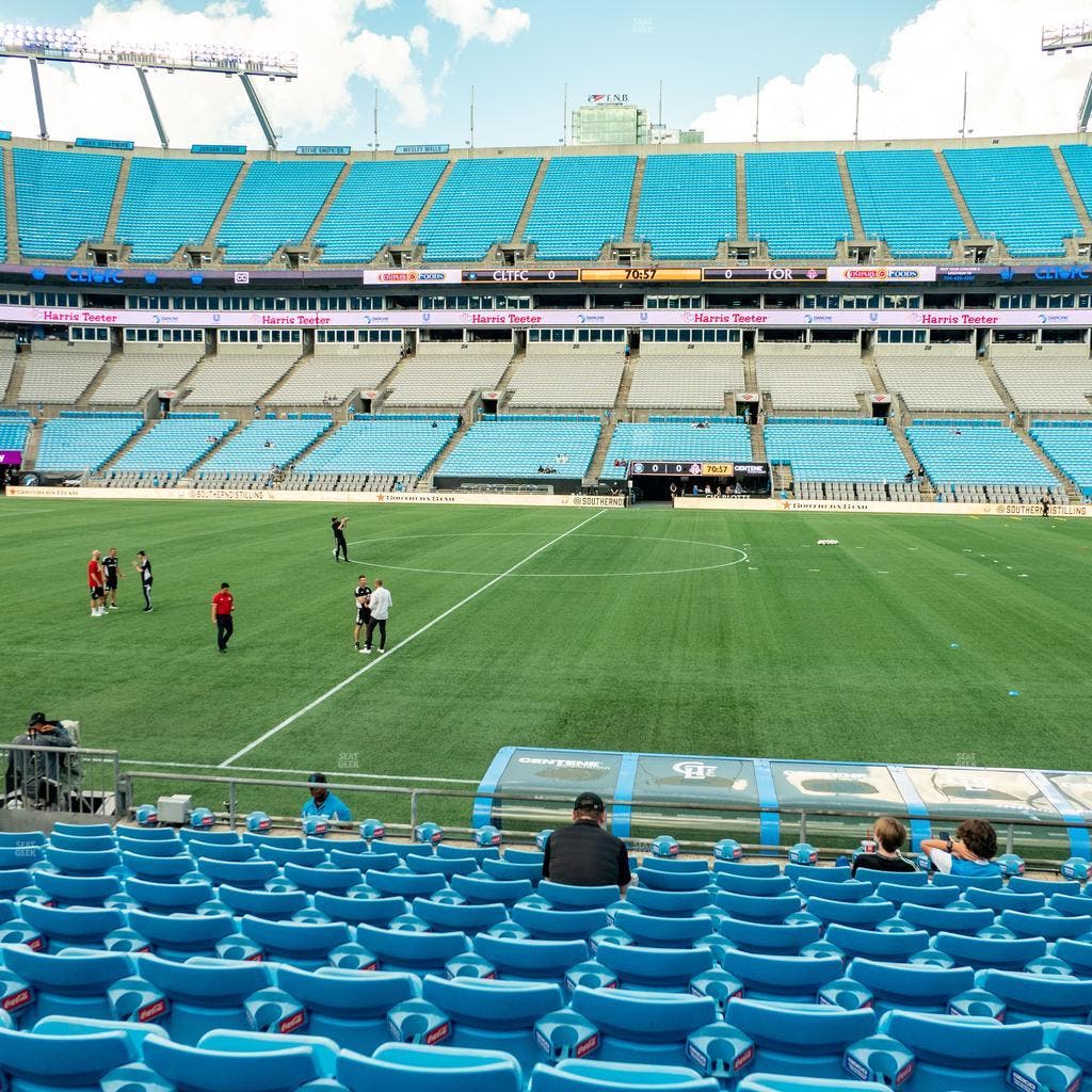 Bank of America Stadium Section 131 Seat View SeatGeek
