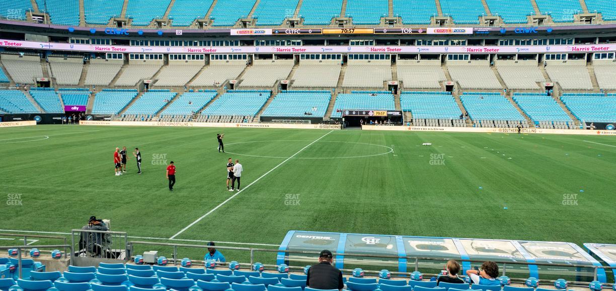 Bank of America Stadium - Section 131 Seat View