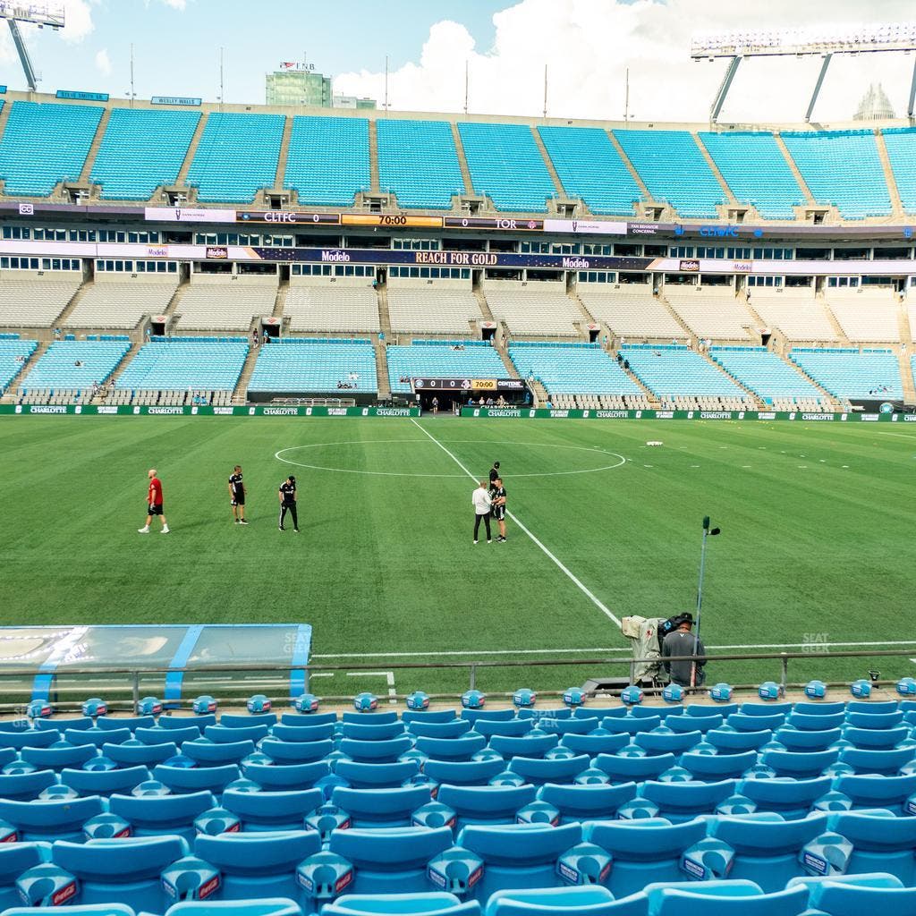 Bank of America Stadium - Section 132 Seat View