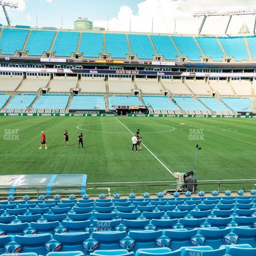Bank of America Stadium - Section 132 Seat View