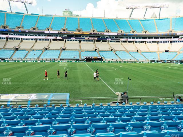 Bank of America Stadium - Section 132 Seat View