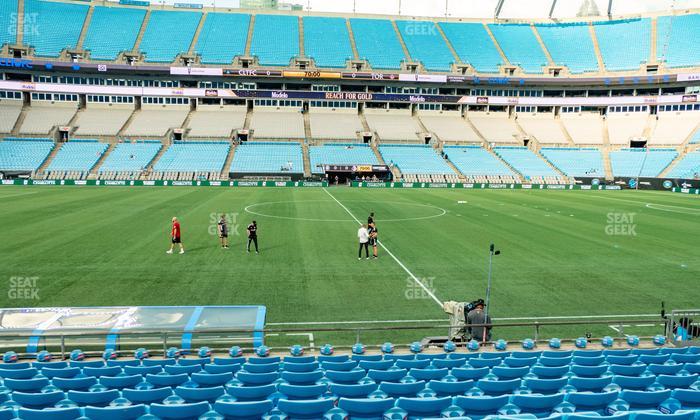 Bank of America Stadium - Section 132 Seat View