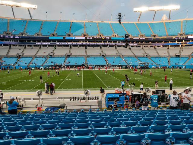 Bank of America Stadium - Section 132 Seat View