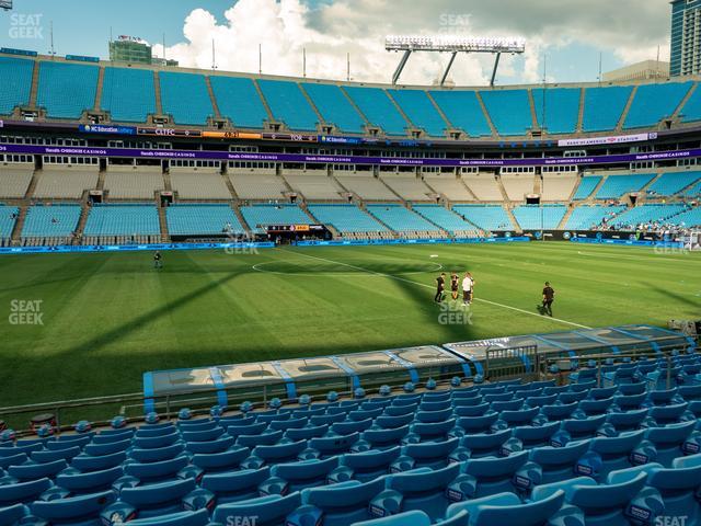 Bank of America Stadium - Section 133 Seat View