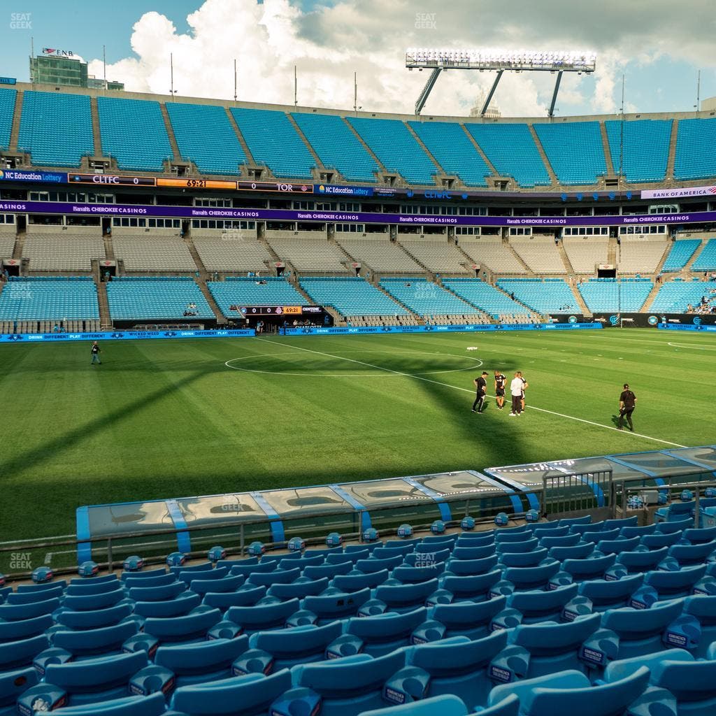 Bank of America Stadium - Section 133 Seat View