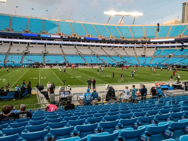 Bank of America Stadium - Section 133 Seat View