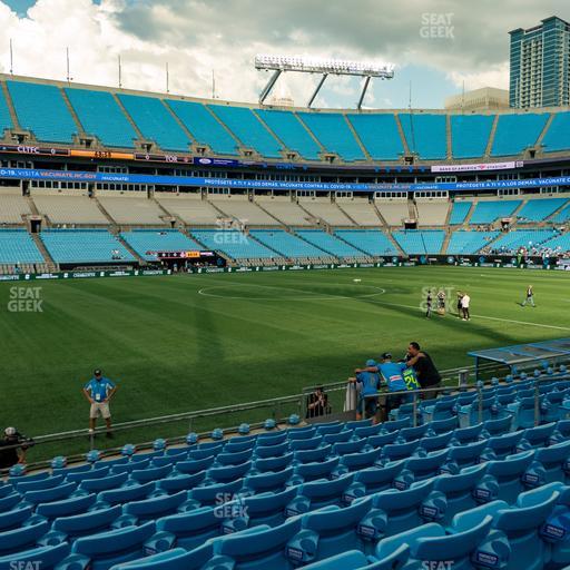 Bank of America Stadium - Section 134 Seat View