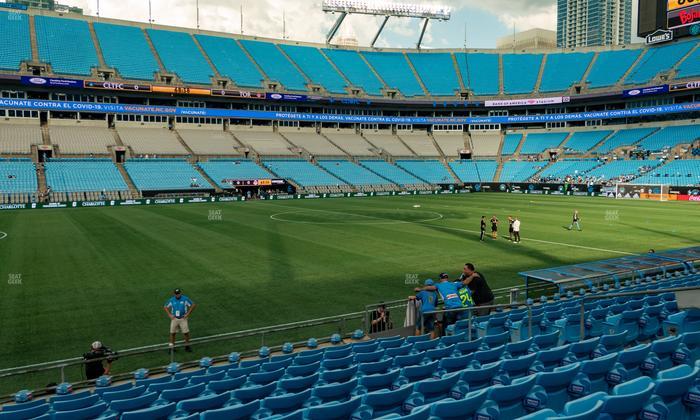 Bank of America Stadium - Section 134 Seat View