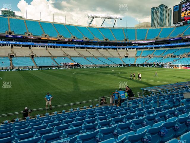 Bank of America Stadium - Section 134 Seat View