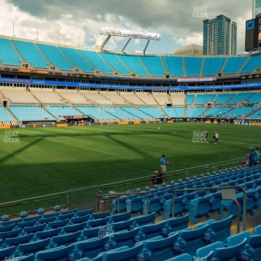 Bank of America Stadium - Section 135 Seat View