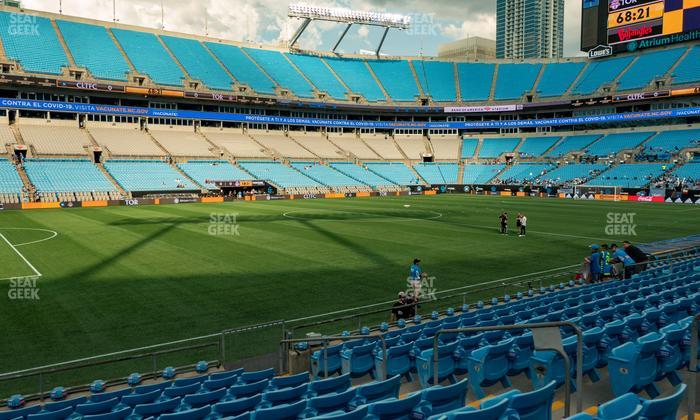 Bank of America Stadium - Section 135 Seat View