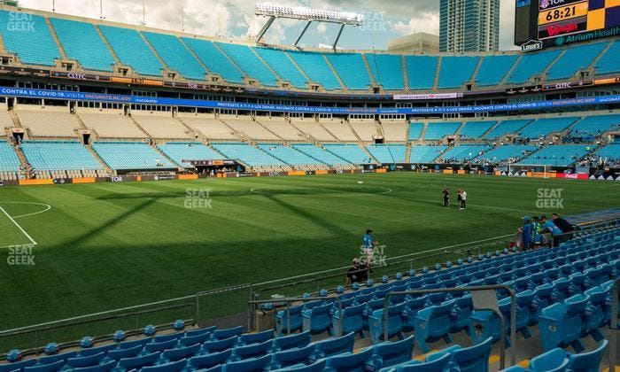 Bank of America Stadium - Section 135 Seat View