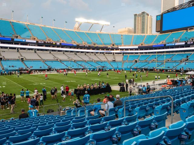 Bank of America Stadium - Section 135 Seat View