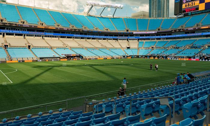 Bank of America Stadium - Section 135 Seat View