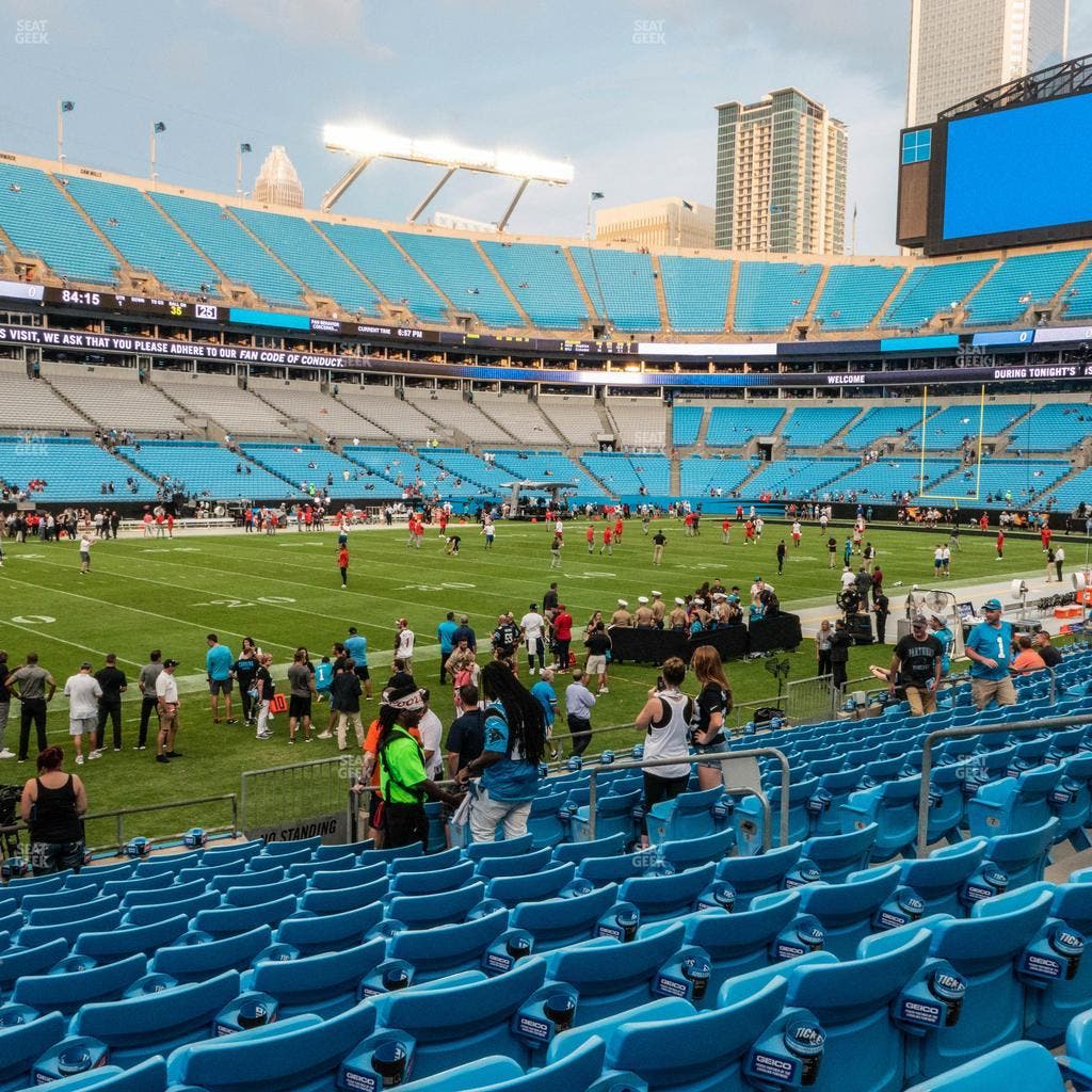 Bank of America Stadium - Section 136 Seat View