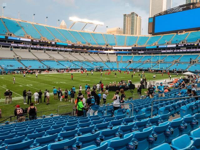 Bank of America Stadium - Section 136 Seat View