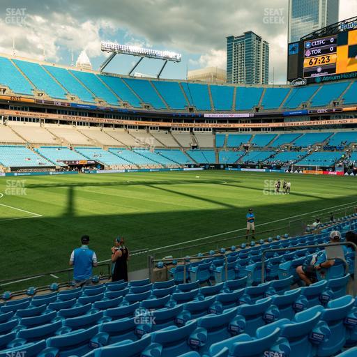 Bank of America Stadium - Section 136 Seat View