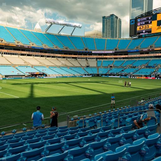 Bank of America Stadium - Section 136 Seat View