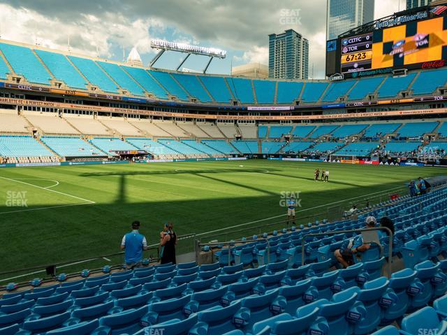 Bank of America Stadium - Section 136 Seat View