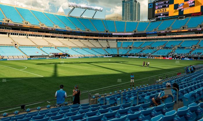 Bank of America Stadium - Section 136 Seat View