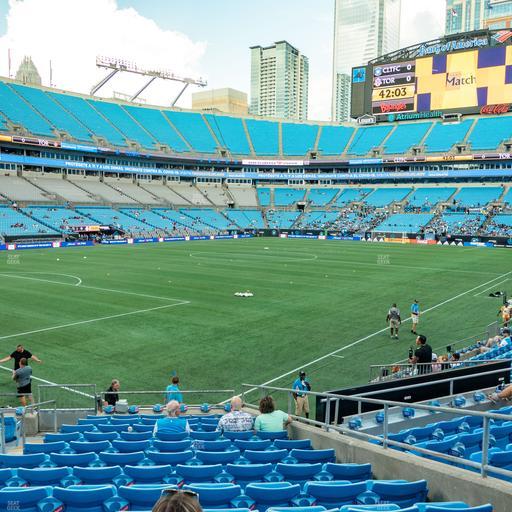 Bank of America Stadium - Section 137 Seat View