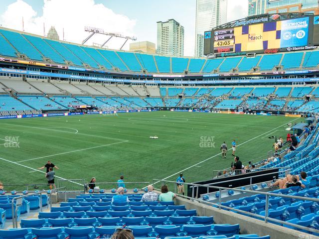 Bank of America Stadium - Section 137 Seat View
