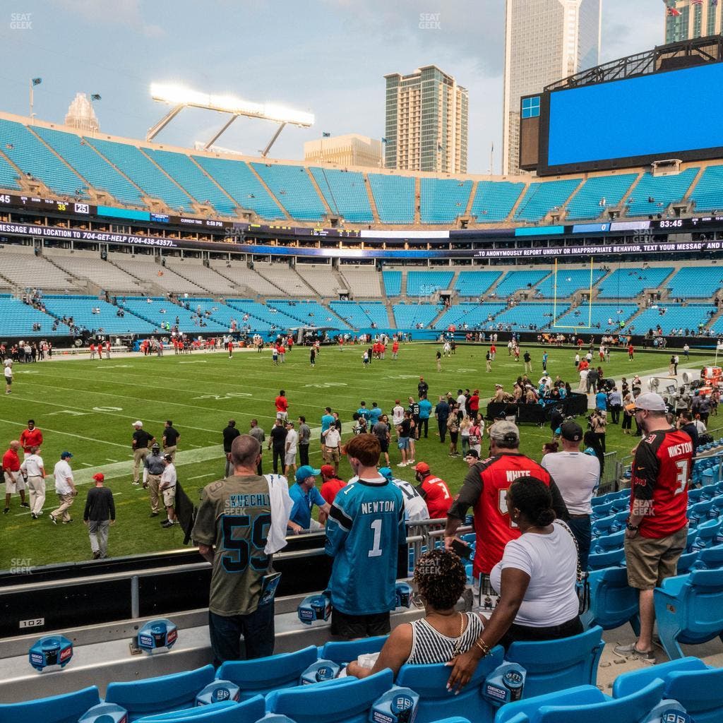 Bank of America Stadium - Section 137 Seat View