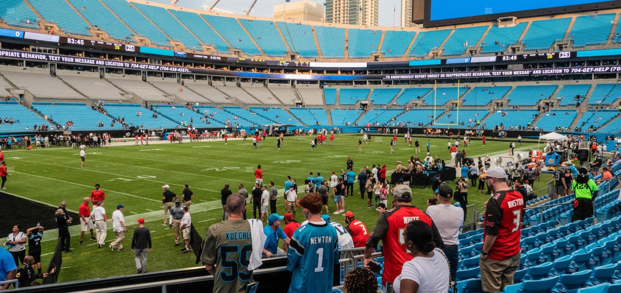 Bank of America Stadium - Section 137 Seat View