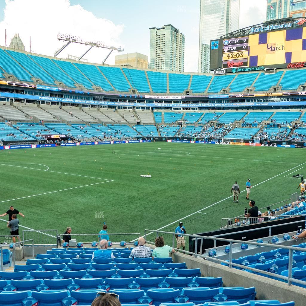 Bank of America Stadium - Section 137 Seat View
