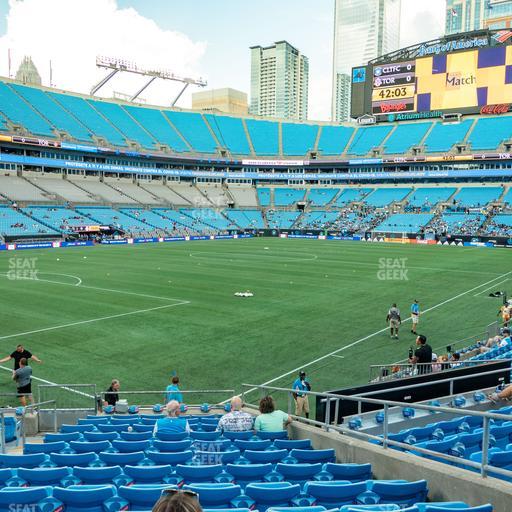 Bank of America Stadium - Section 137 Seat View