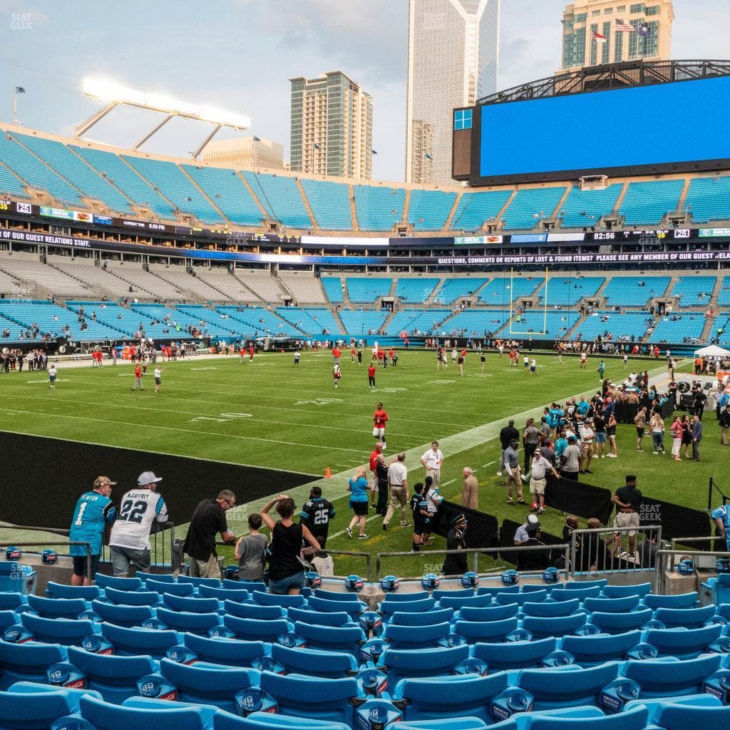 Bank of America Stadium - Section 138 Seat View