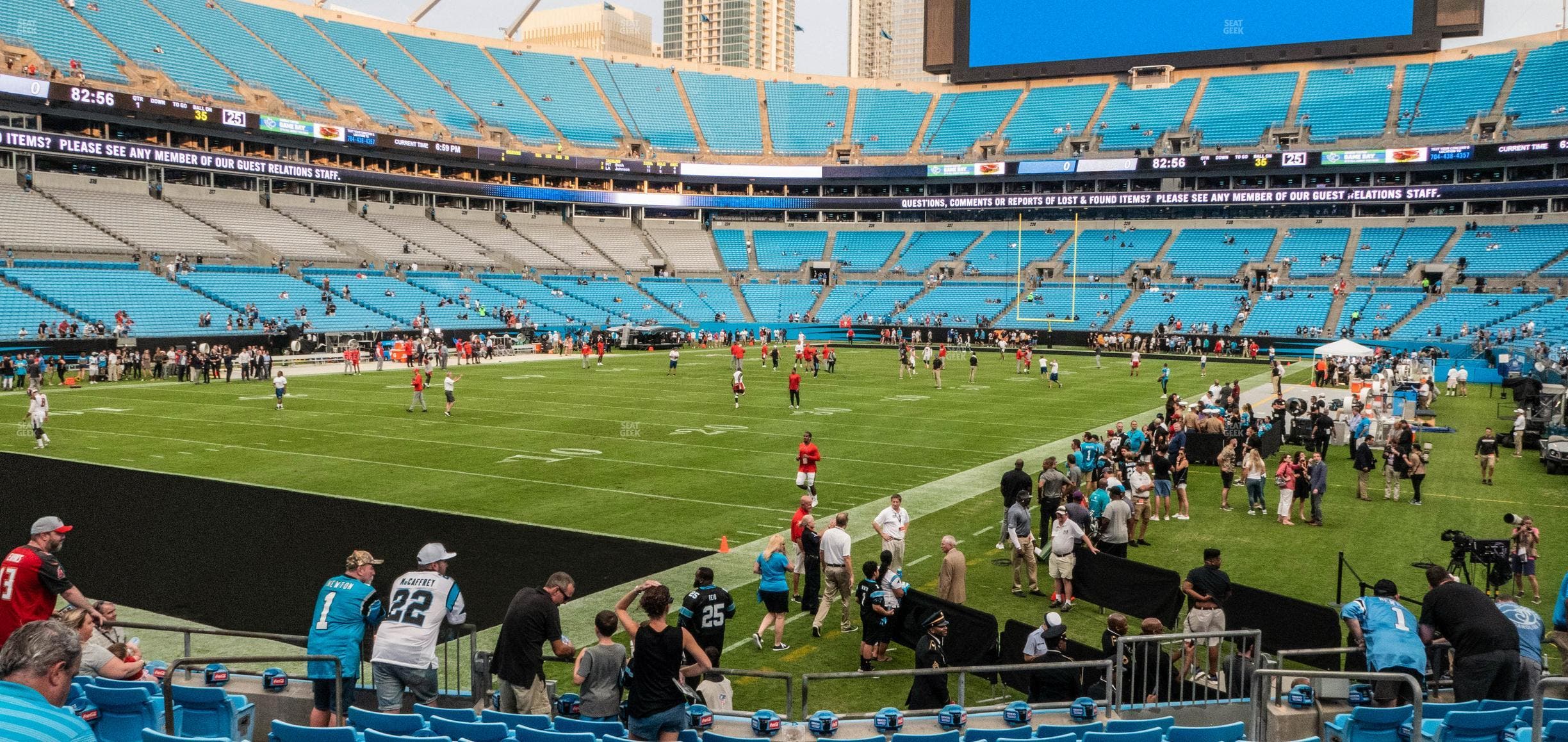 Bank of America Stadium - Section 138 Seat View