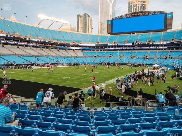 Bank of America Stadium - Section 138 Seat View