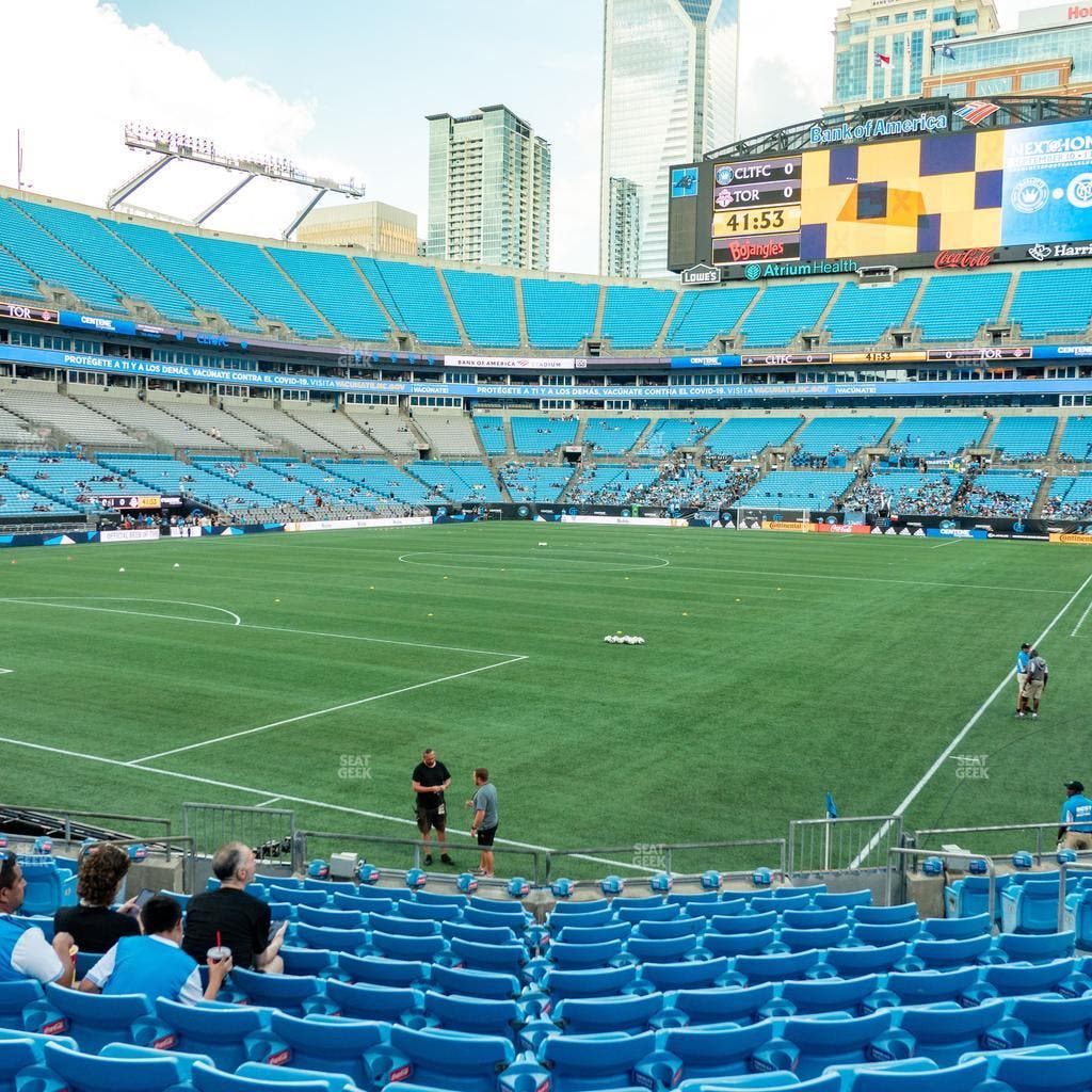 Bank of America Stadium - Section 138 Seat View
