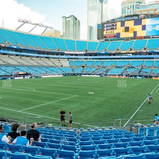Bank of America Stadium - Section 138 Seat View