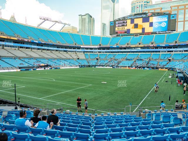 Bank of America Stadium - Section 138 Seat View