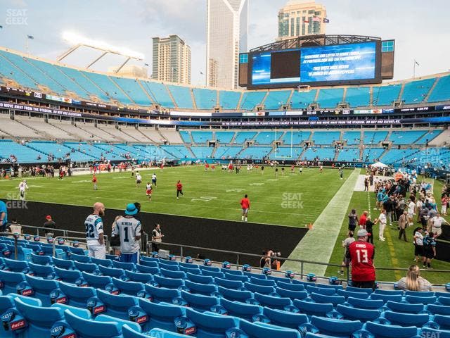 Bank of America Stadium - Section 139 Seat View