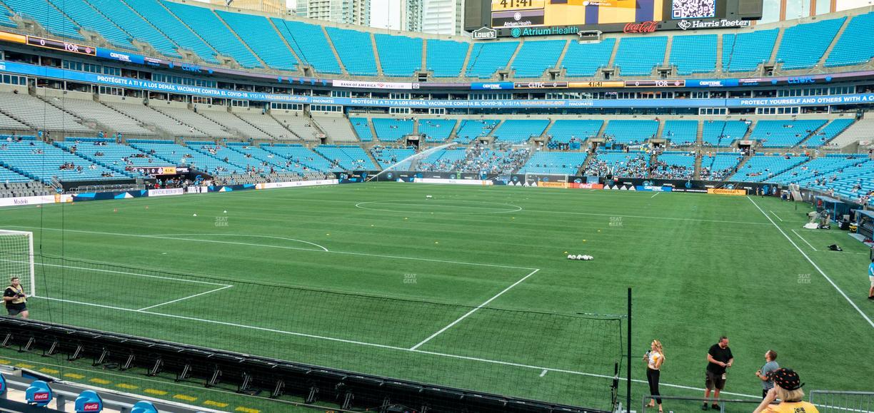 Bank of America Stadium - Section 139 Seat View