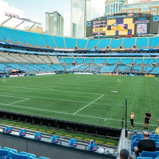 Bank of America Stadium - Section 139 Seat View
