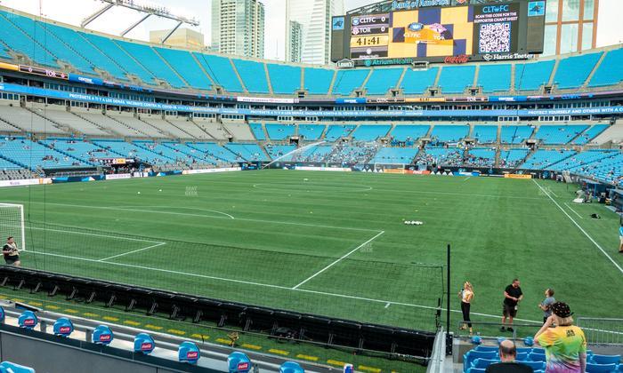 Bank of America Stadium - Section 139 Seat View