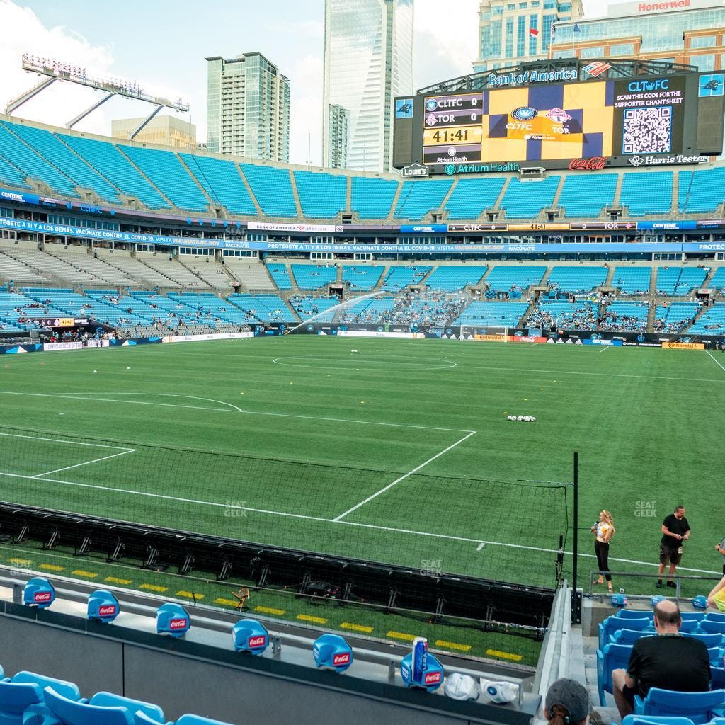 Bank of America Stadium - Section 139 Seat View