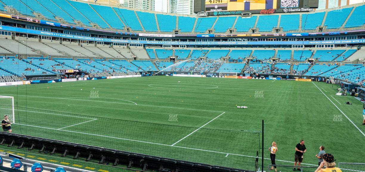 Bank of America Stadium - Section 139 Seat View