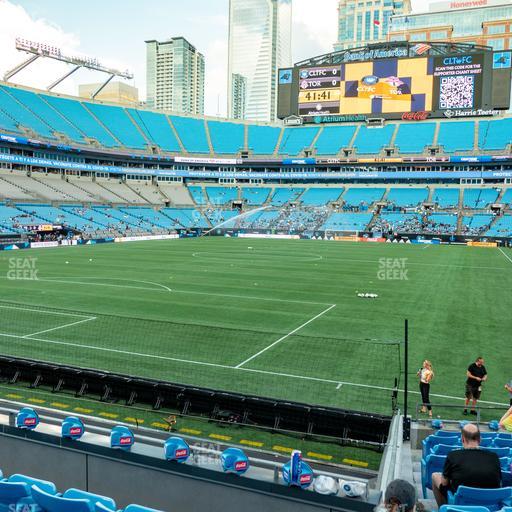 Bank of America Stadium - Section 139 Seat View