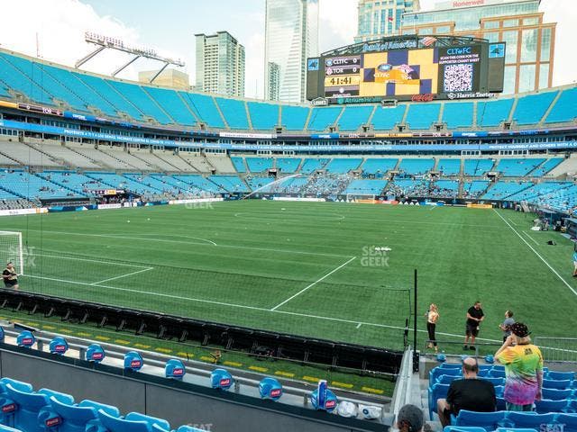 Bank of America Stadium - Section 139 Seat View