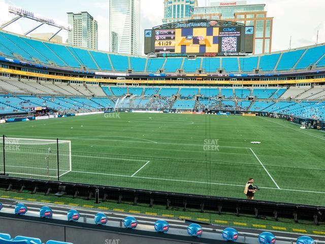 Bank of America Stadium - Section 140 Seat View