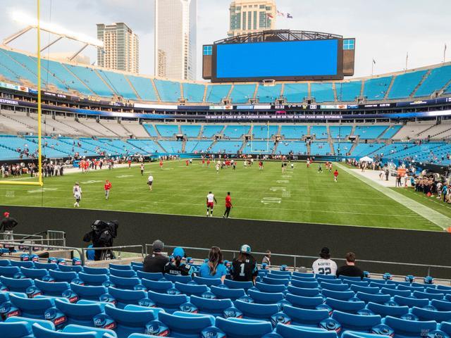Bank of America Stadium - Section 140 Seat View