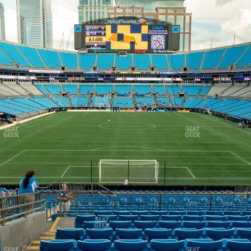 Bank of America Stadium - Section 201 Seat View
